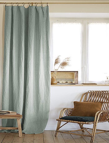 Rideau ajustable lin - Terre de Nuit