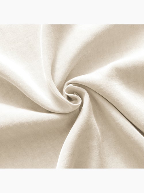 Rideau ajustable – Lyocell Uni Lysandre + 8 Anneaux Pince - Lysandre - Kiabi