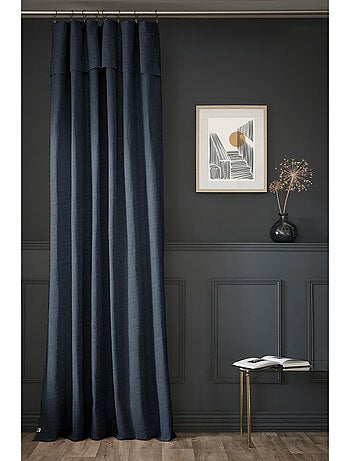 Rideau Ajustable Sixtine – Coton Flammé- Sixtine