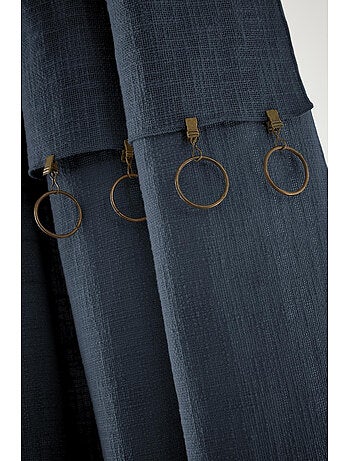 Rideau Ajustable Sixtine – Coton Flammé- Sixtine