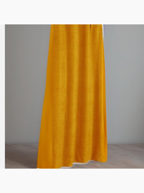 Rideau Alaska à galon fronceur isolant et 100 % occultant - Kiabi