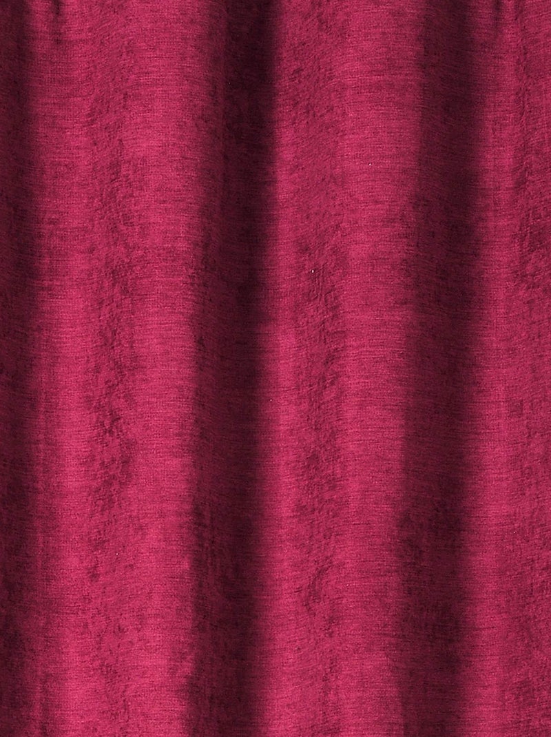 Rideau Alaska isolant et 100 % occultant Rose fushia - Kiabi