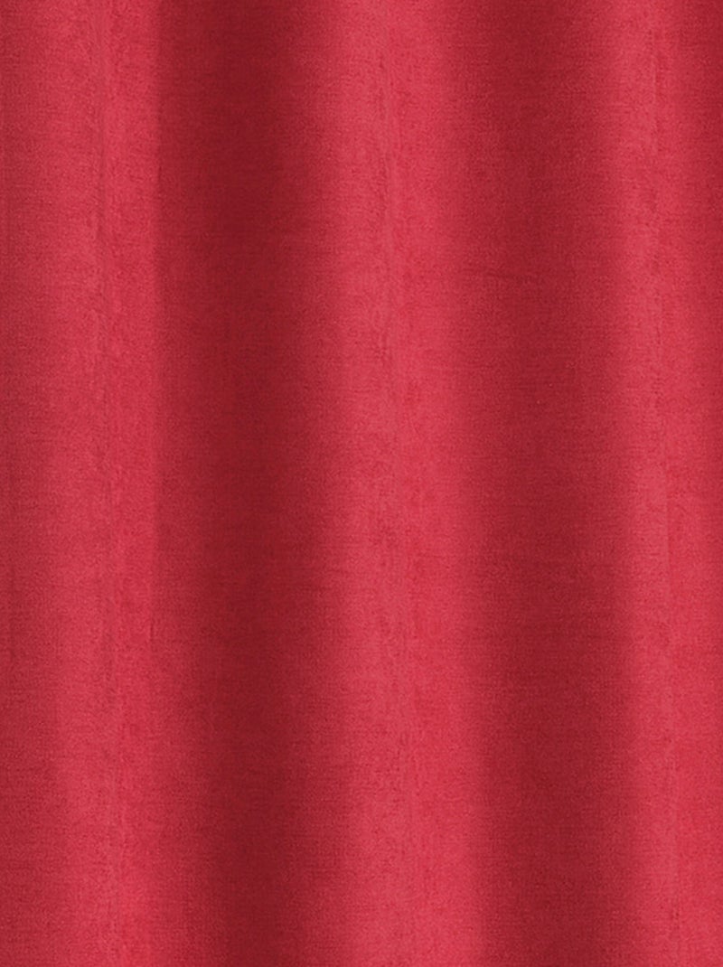 Rideau Alaska isolant et 100 % occultant Rouge - Kiabi