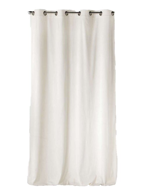 Rideau Alban - Velours côtelé - Kiabi