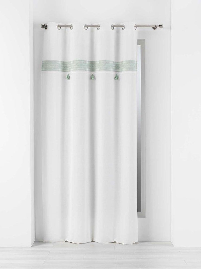 Rideau Amaya Vert jade - Kiabi