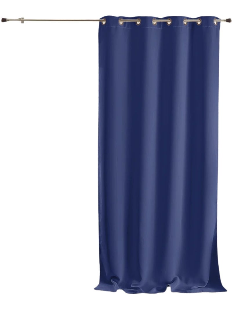 Rideau ameublement 80% occultant Bleu - Kiabi