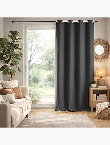 Rideau ameublement 80% occultant