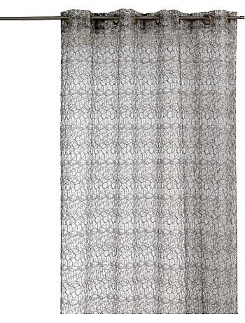 Rideau Ameublement en Filet Brodé