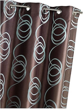 Rideau Ameublement Jacquard 'Tourbillons'