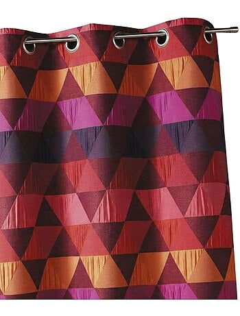 Rideau ameublement Jacquard 'triangles'