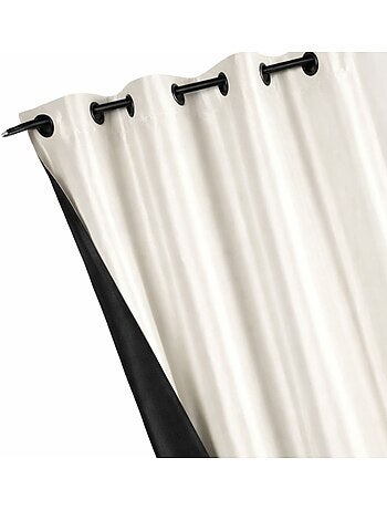 Rideau Ameublement Réversible en Taffetas