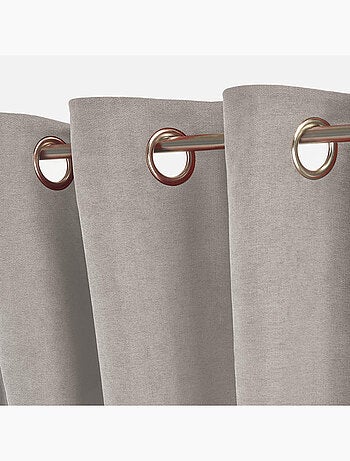 Rideau anti-froid doublé polaire