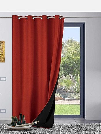 Rideau anti-froid doublé polaire