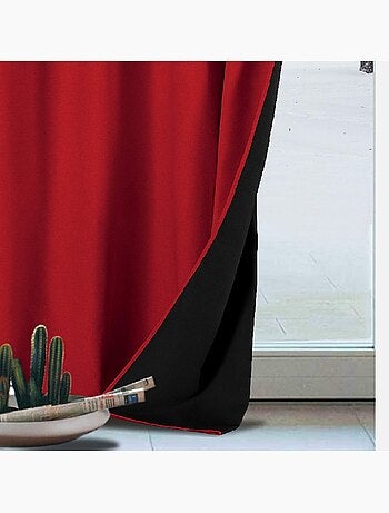 Rideau anti-froid doublé polaire