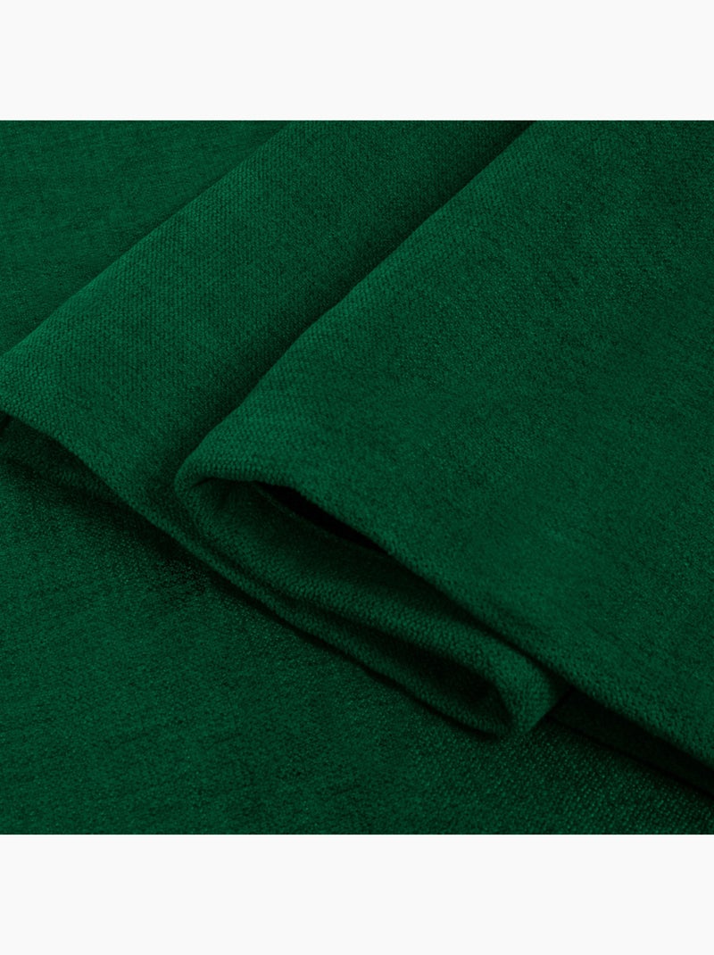 Rideau anti-froid doublé polaire Vert foncé - Kiabi
