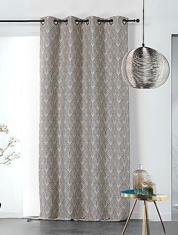 Rideau art décoratif en jacquard
