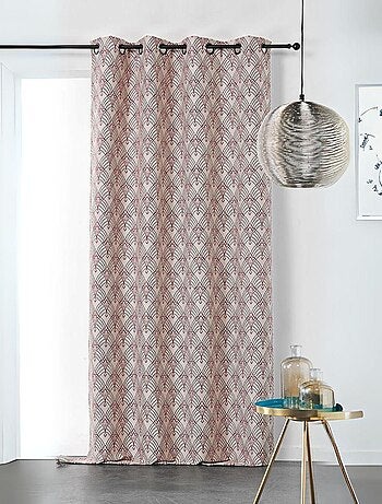 Rideau art décoratif en jacquard