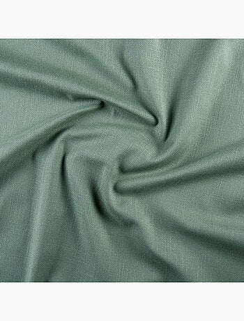 Rideau aspect lin à oeillets