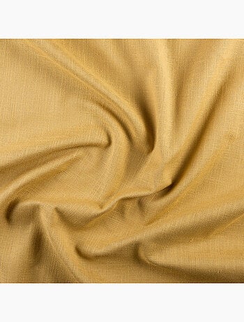 Rideau aspect lin à oeillets