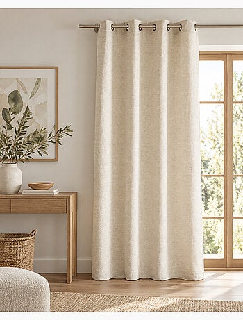Rideau atlas – jacquard fils teints – 460 g/m²