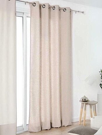 Rideau "Authentique" en 100% lin