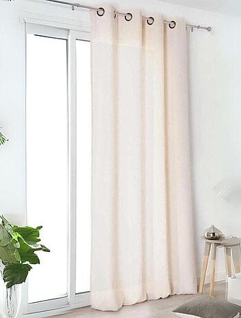 Rideau "Authentique" en 100% lin