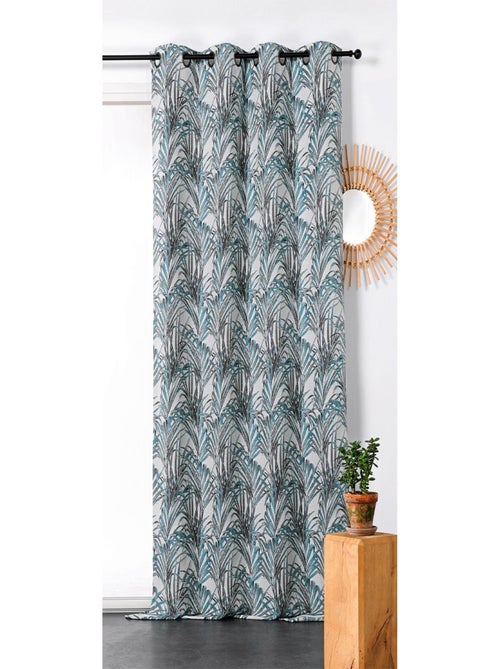 Rideau aux  impressions exotiques - Kiabi