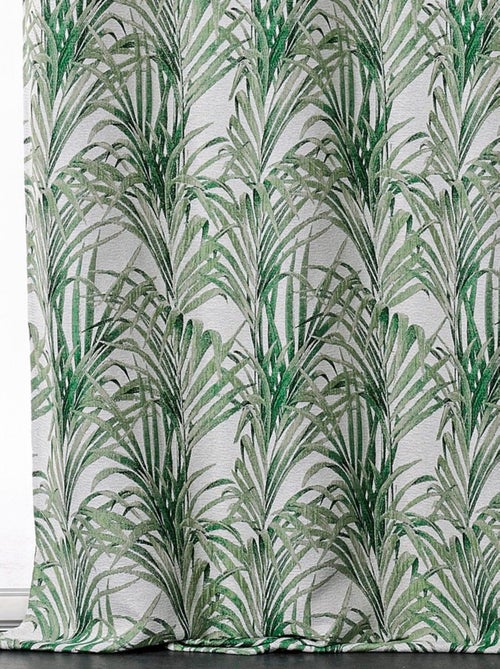 Rideau aux  impressions exotiques - Kiabi