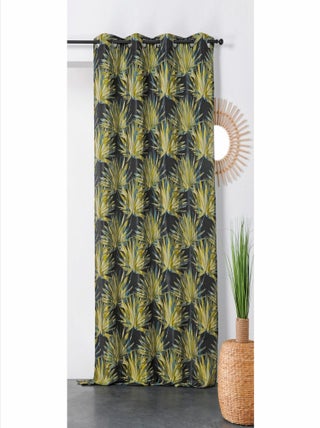 Rideau Bali Motif Feuillage