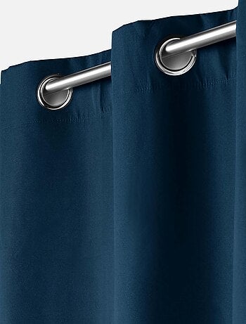 Rideau bleu marine 100% occultant black out 140x260cm
