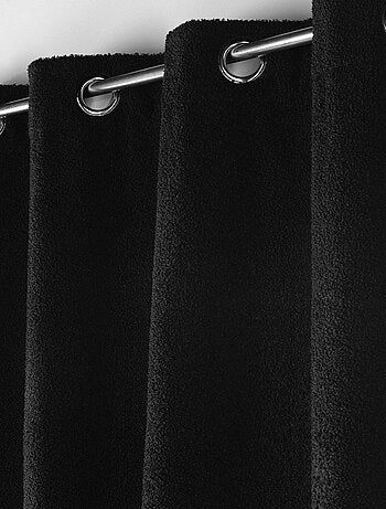 Rideau bouclette à oeillets