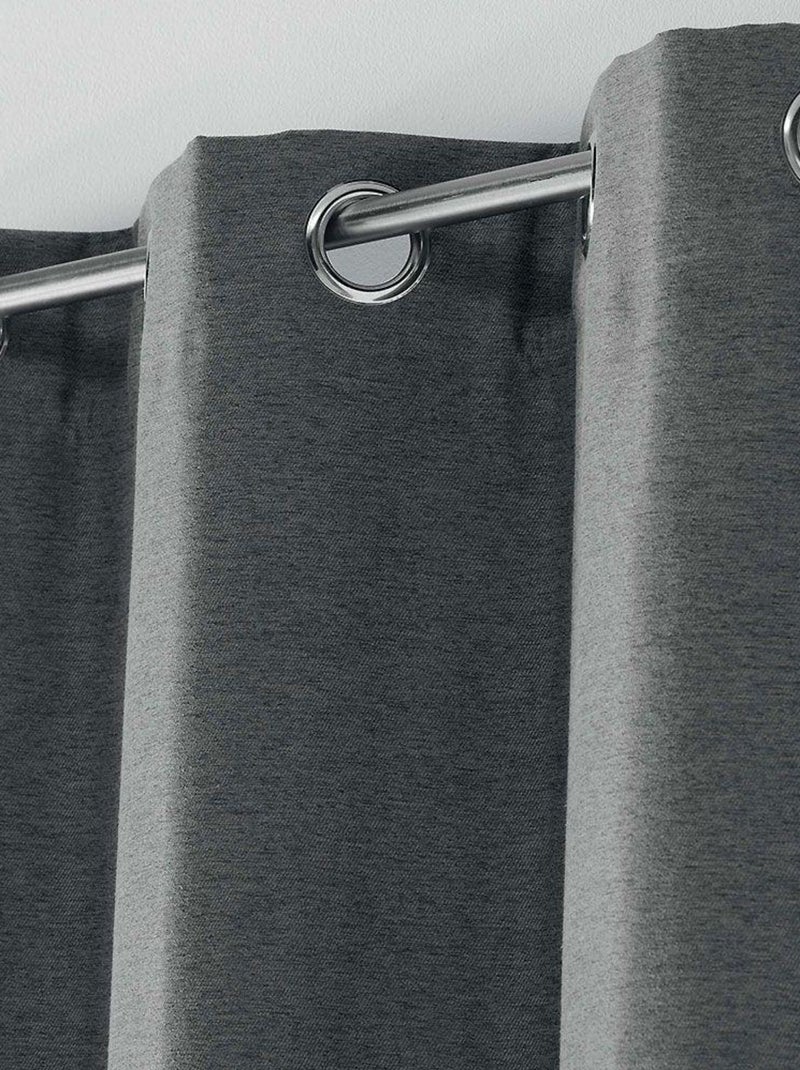 Rideau Chinea gris anthracite - Kiabi