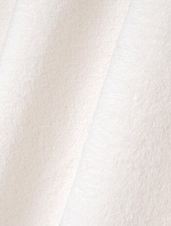 Rideau cocooning en imitation fourrure