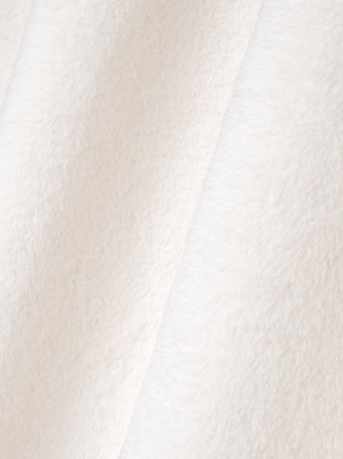 Rideau cocooning en imitation fourrure - Kiabi