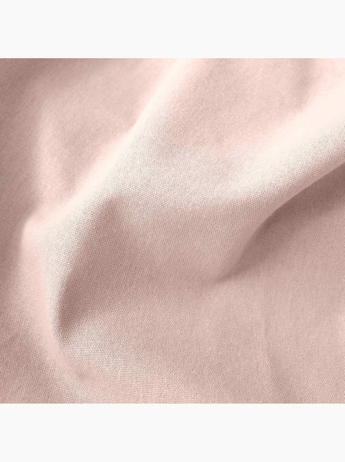 Rideau coloré en pur coton 8 œillets - Kiabi