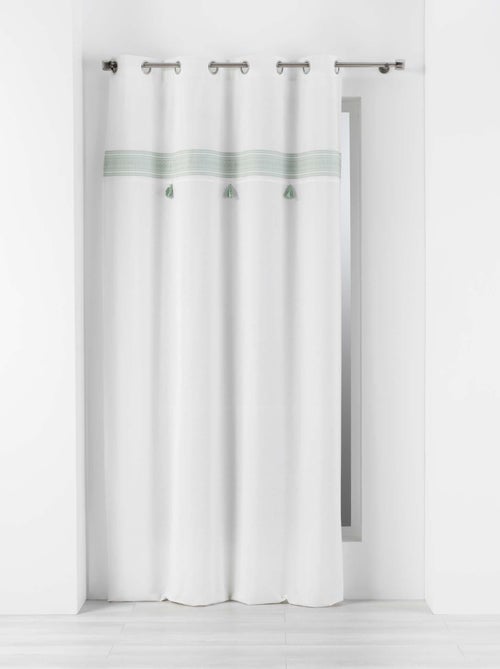 Rideau coton a oeillet Amaya - Kiabi