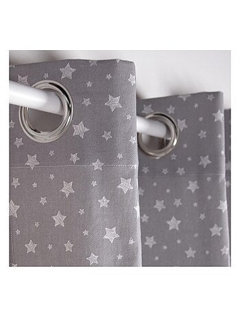 Rideau coton ETOILES