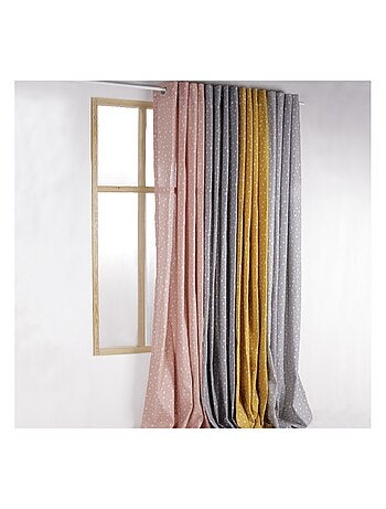 Rideau coton ETOILES