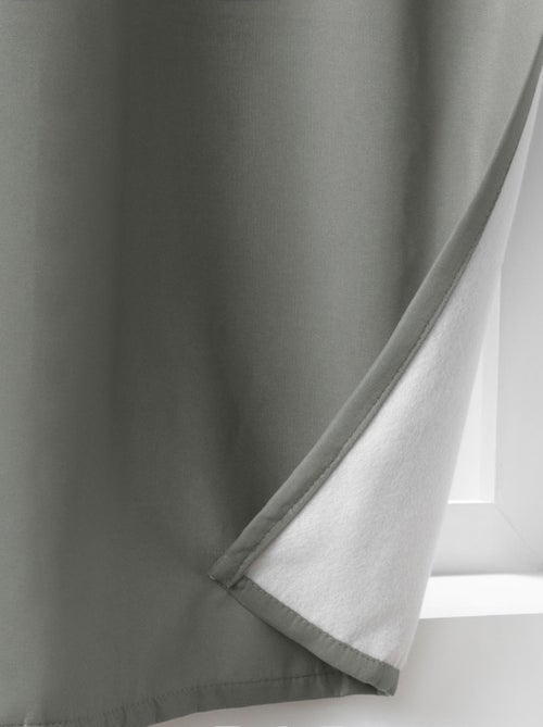 Rideau court isolant thermique - Kiabi