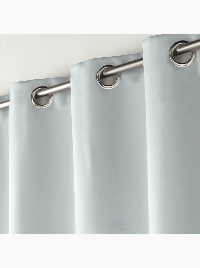 Rideau court obscurcissant 90 % adapté radiateur Blanc - Kiabi