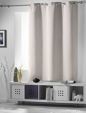 Rideau court obscurcissant 90 % adapté radiateur