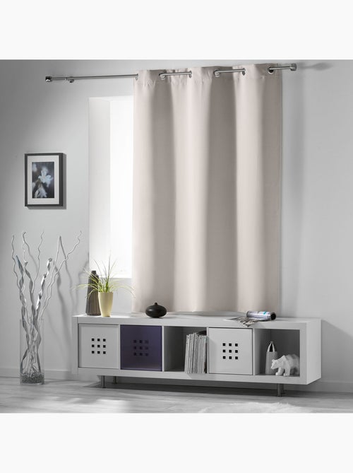 Rideau court obscurcissant 90 % adapté radiateur - Kiabi Rideau court obscurcissant 90 % adapté radiateur - Kiabi