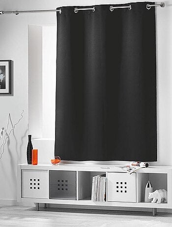 Rideau court obscurcissant 90 % adapté radiateur