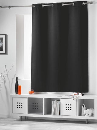 Rideau court obscurcissant 90 % adapté radiateur