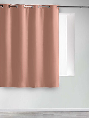 Rideau court obscurcissant 90 % adapté radiateur