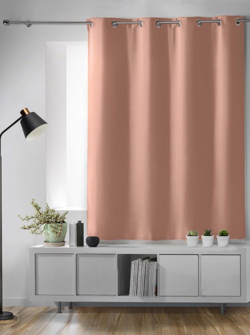 Rideau court obscurcissant 90 % adapté radiateur - Kiabi