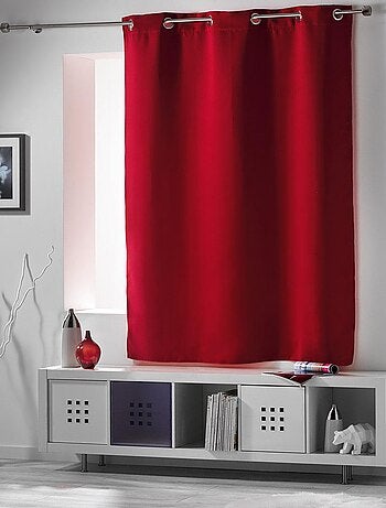 Rideau court obscurcissant 90 % adapté radiateur