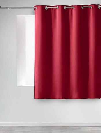 Rideau court obscurcissant 90 % adapté radiateur
