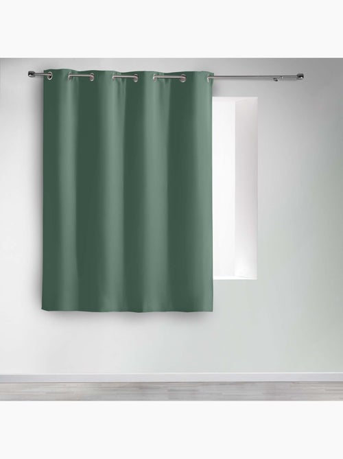 Rideau court obscurcissant 90 % adapté radiateur - Kiabi