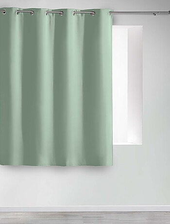 Rideau court obscurcissant 90 % adapté radiateur